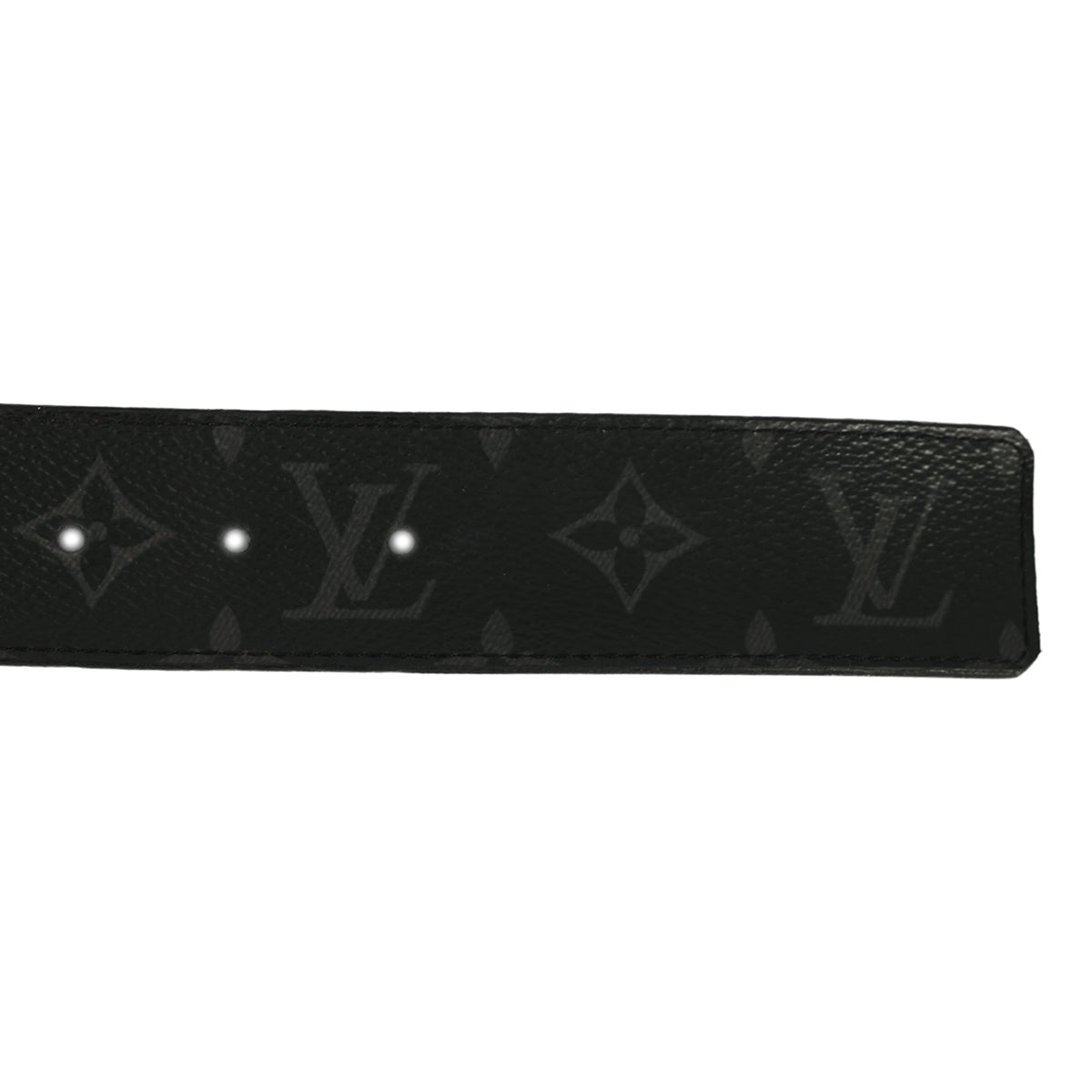 LOUIS VUITTON 85CM 34INCH BLACK MONOGRAM BELT