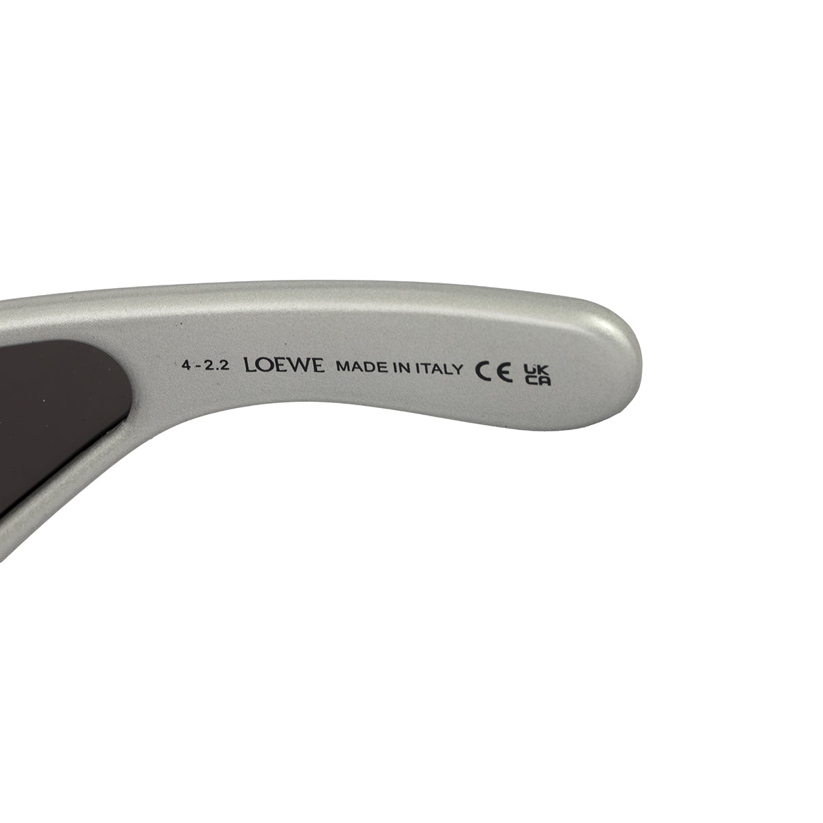 LOEWE SILVER WAVE MASK SUNGLASSES