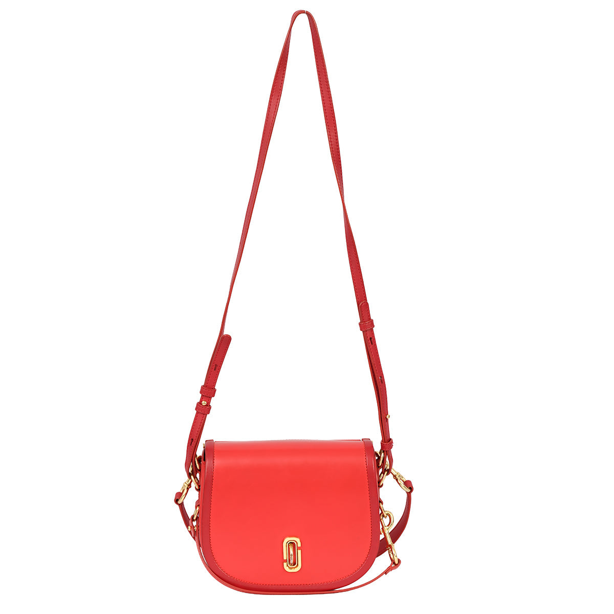 MARC JACOBS RED THE SADDLE BAG