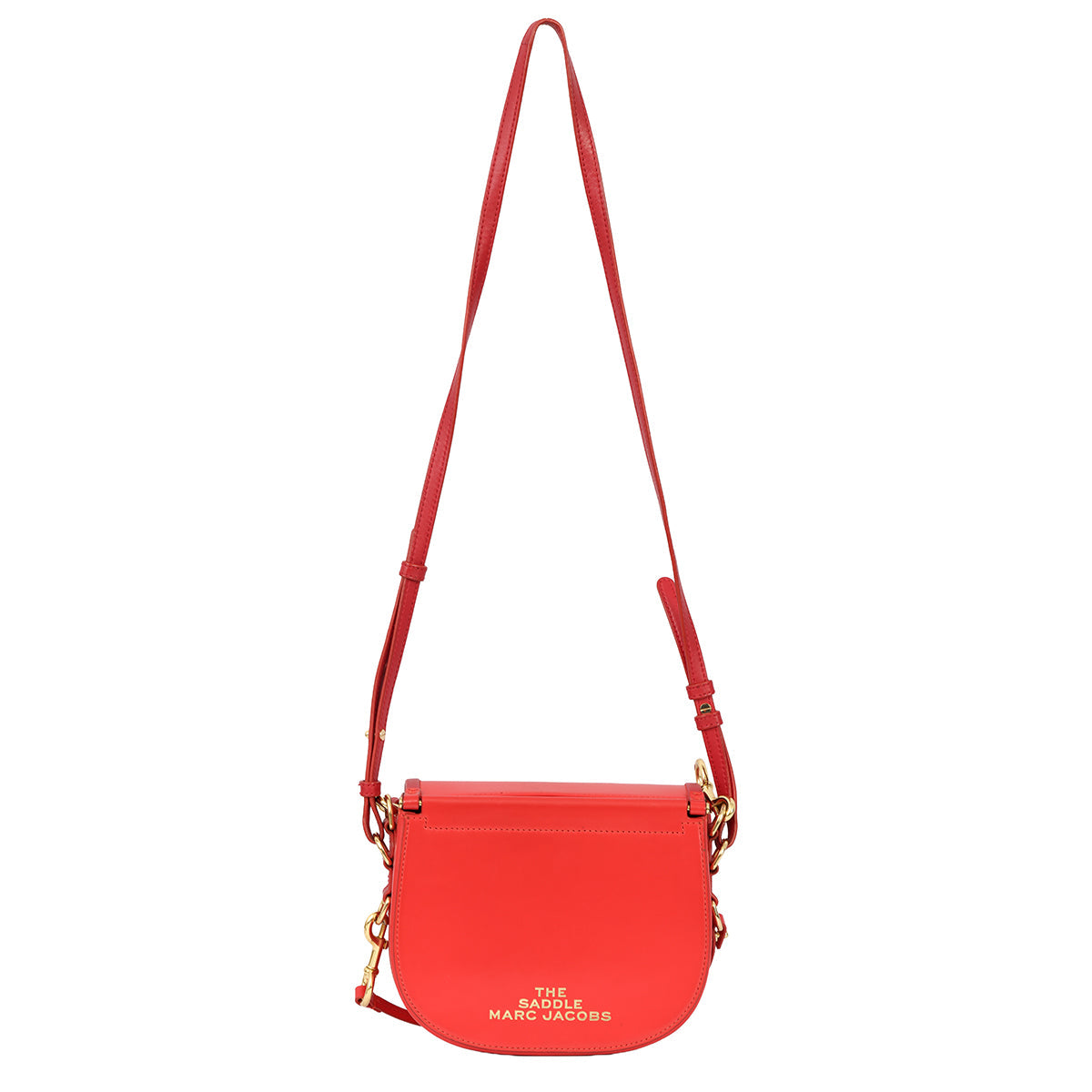 MARC JACOBS RED THE SADDLE BAG