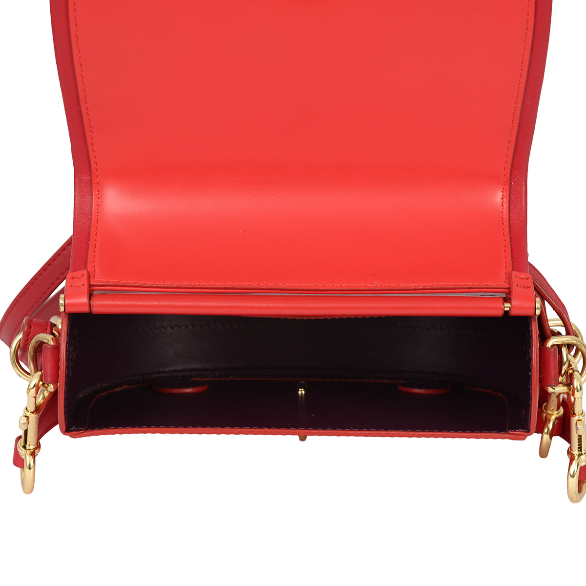 MARC JACOBS RED THE SADDLE BAG