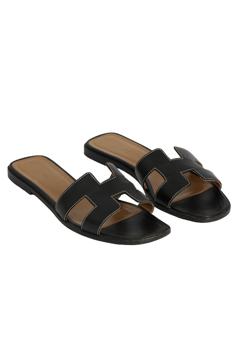 hermes-size-eu-39-5-oran-slip-on-flat-sandals