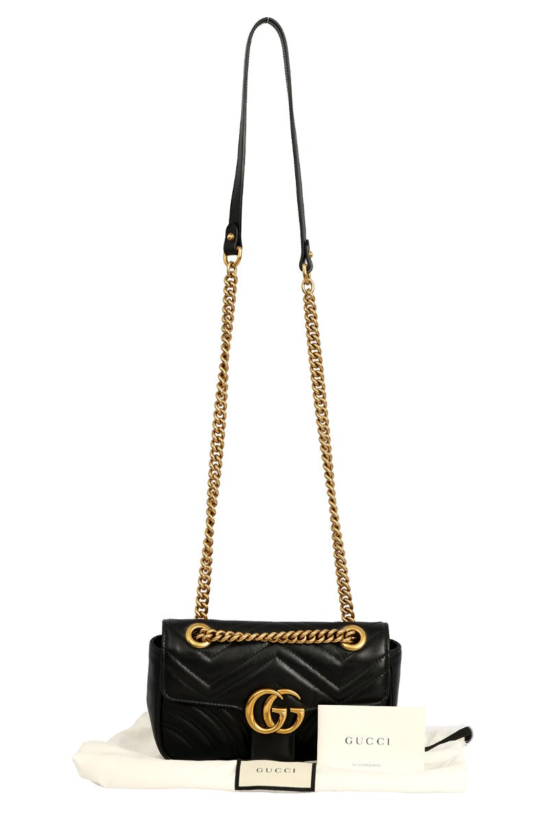 gucci-black-marmont-small-matelasse-leather-shoulder-bag
