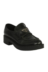prada-size-39-black-brushed-leather-loafers