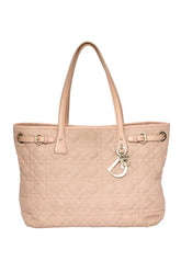 Christian Dior Cannage Quilted Panarea Tote Bags