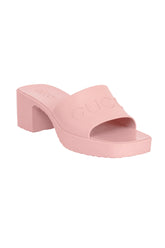 Gucci EU 37 Pvc Block Sandals