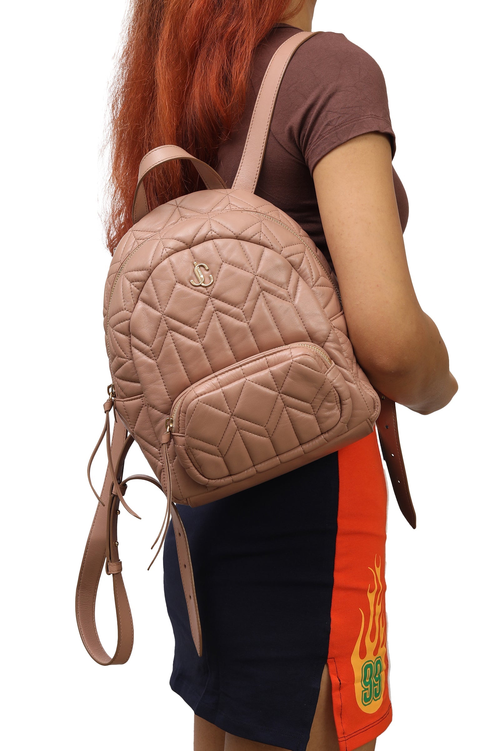 Tory Burch Geo Logo Stripe Tote Bag