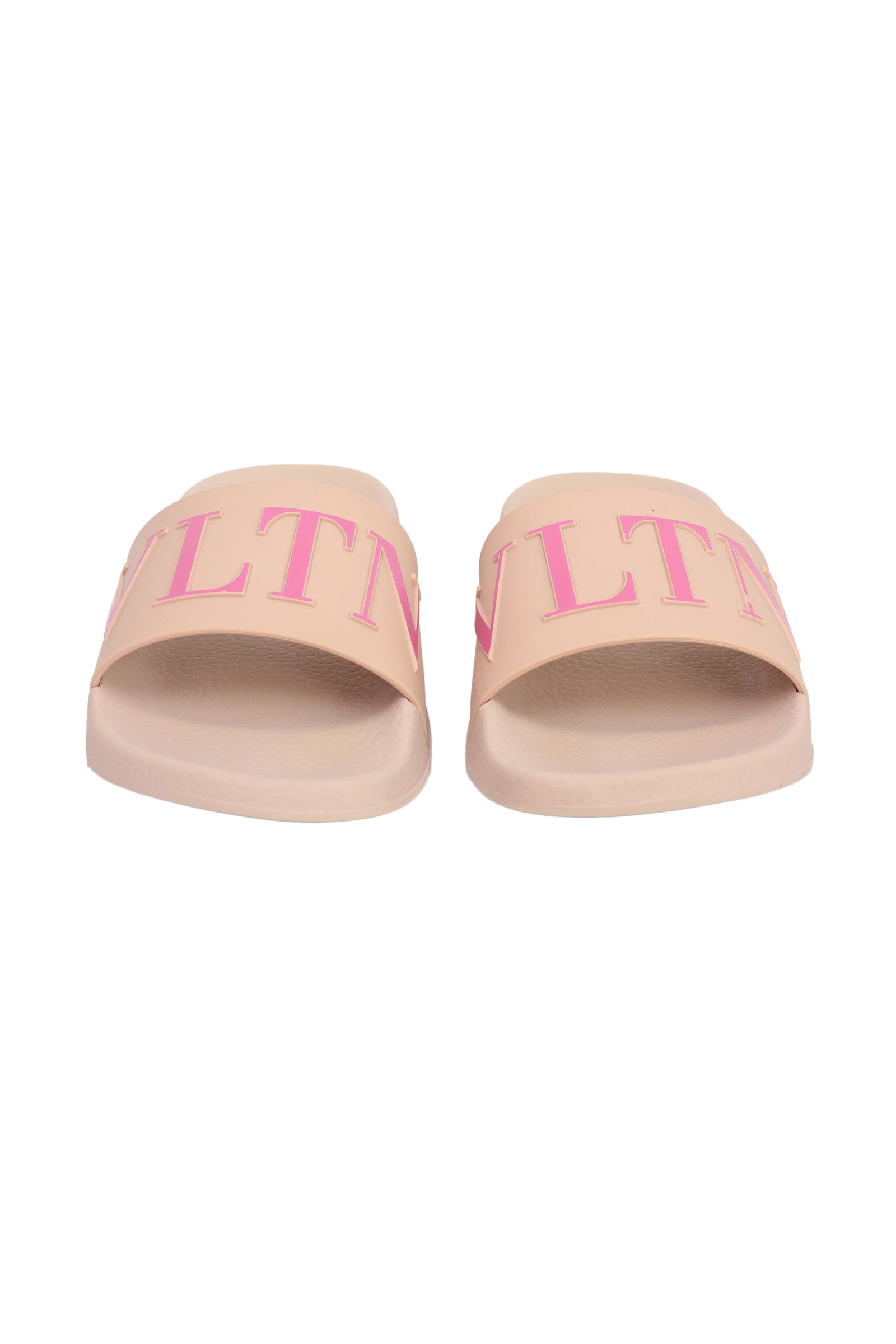 Valentino Garvani EU 40 Vltn Logo Pink Sliders