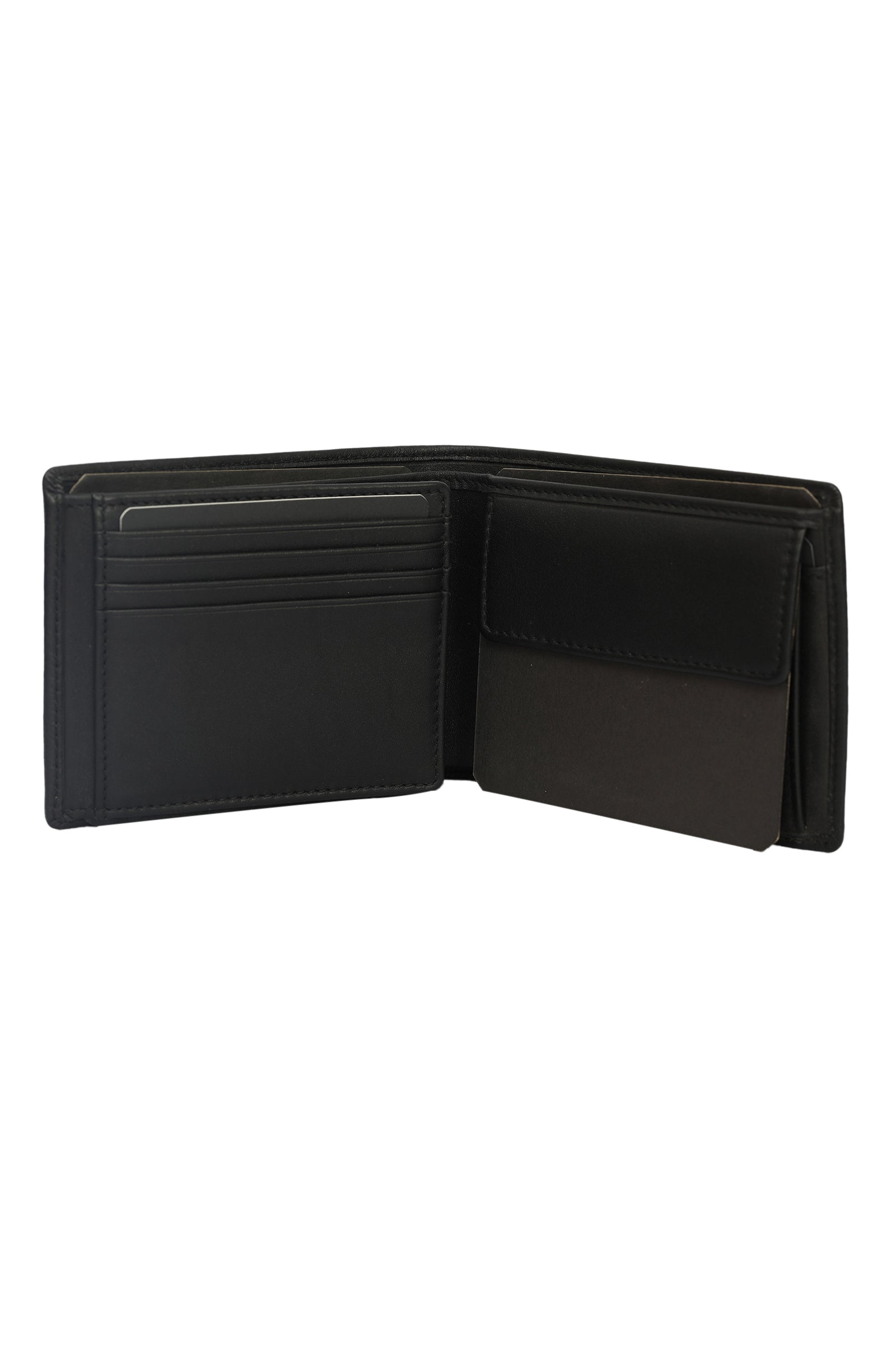 Hugo Boss Logo Embossed Black Wallet