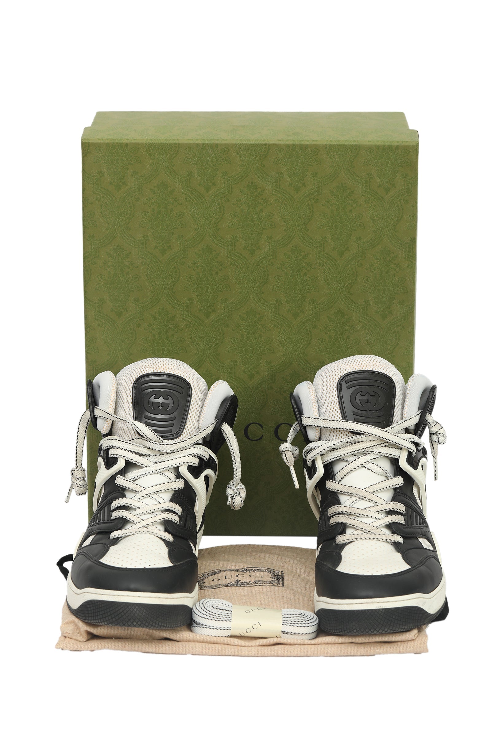 Gucci Basket High Top Sneakers
