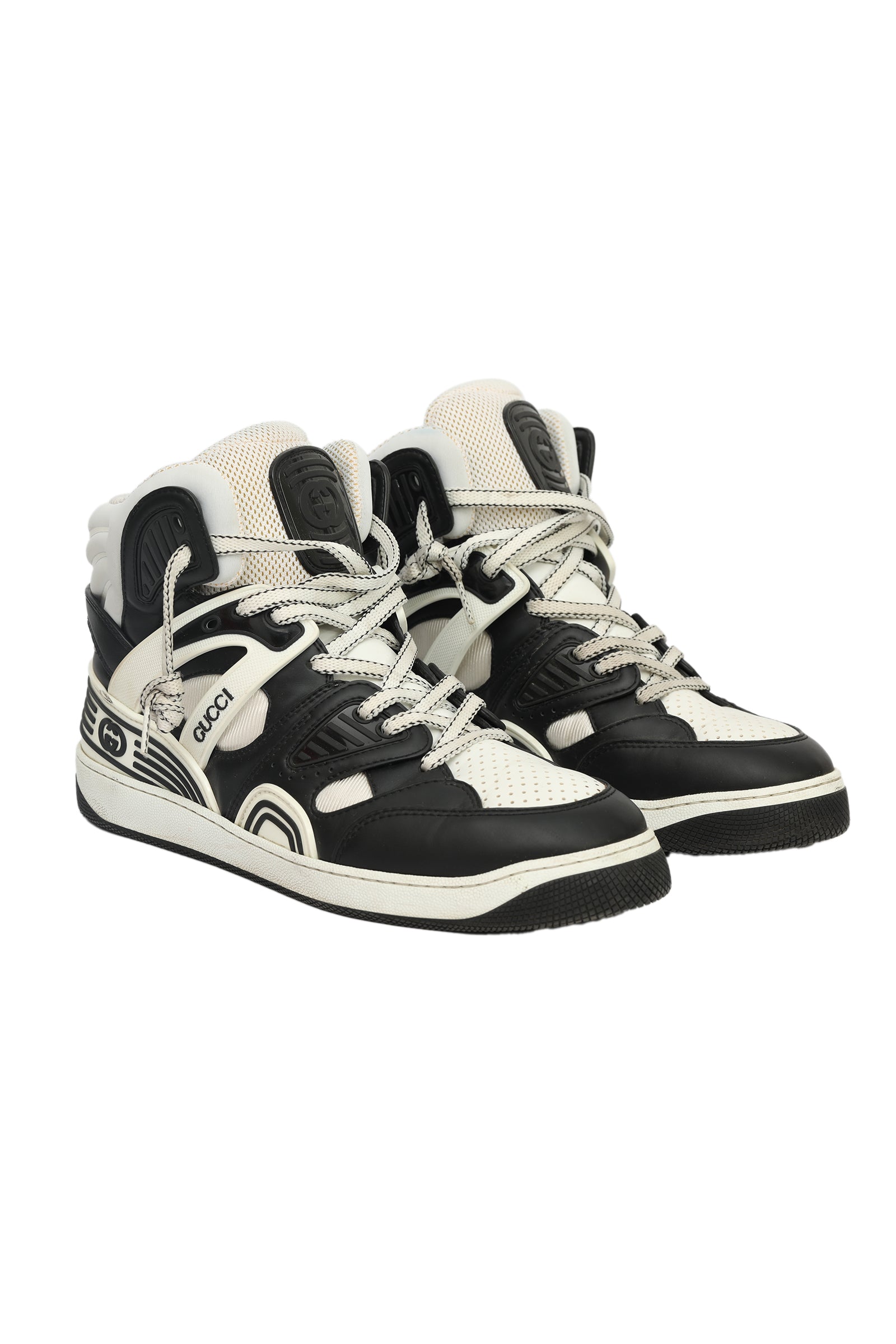 Gucci Basket High Top Sneakers