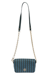Tory Burch Blue Evening Chain Sling Bag