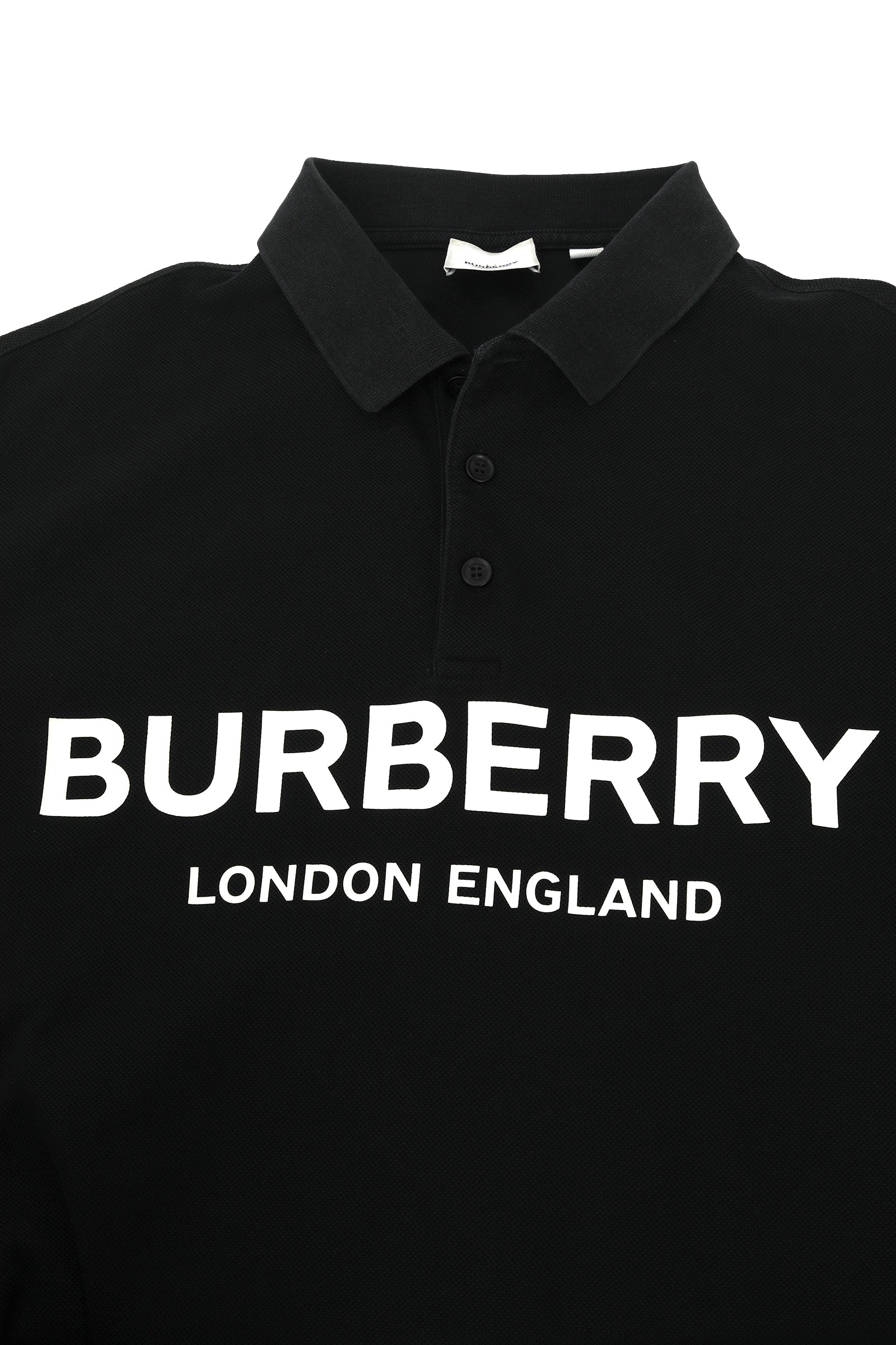 Burberry Size M Polo Logo T Shirt