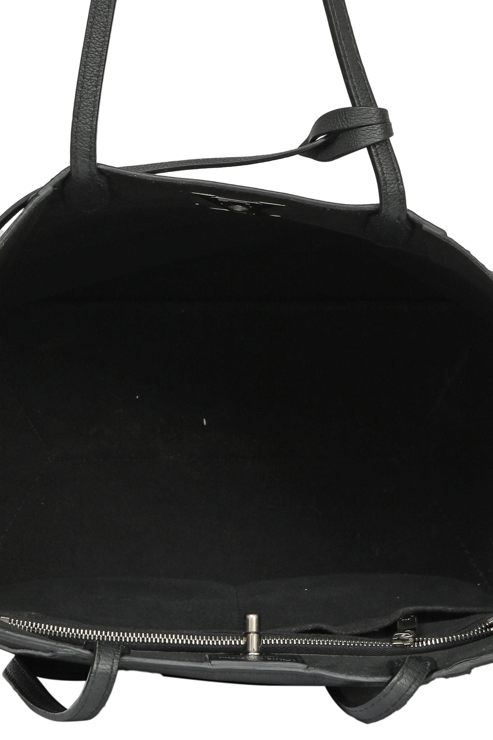 Louis Vuitton Calfskin Lockme Cabas Shoulder Bag