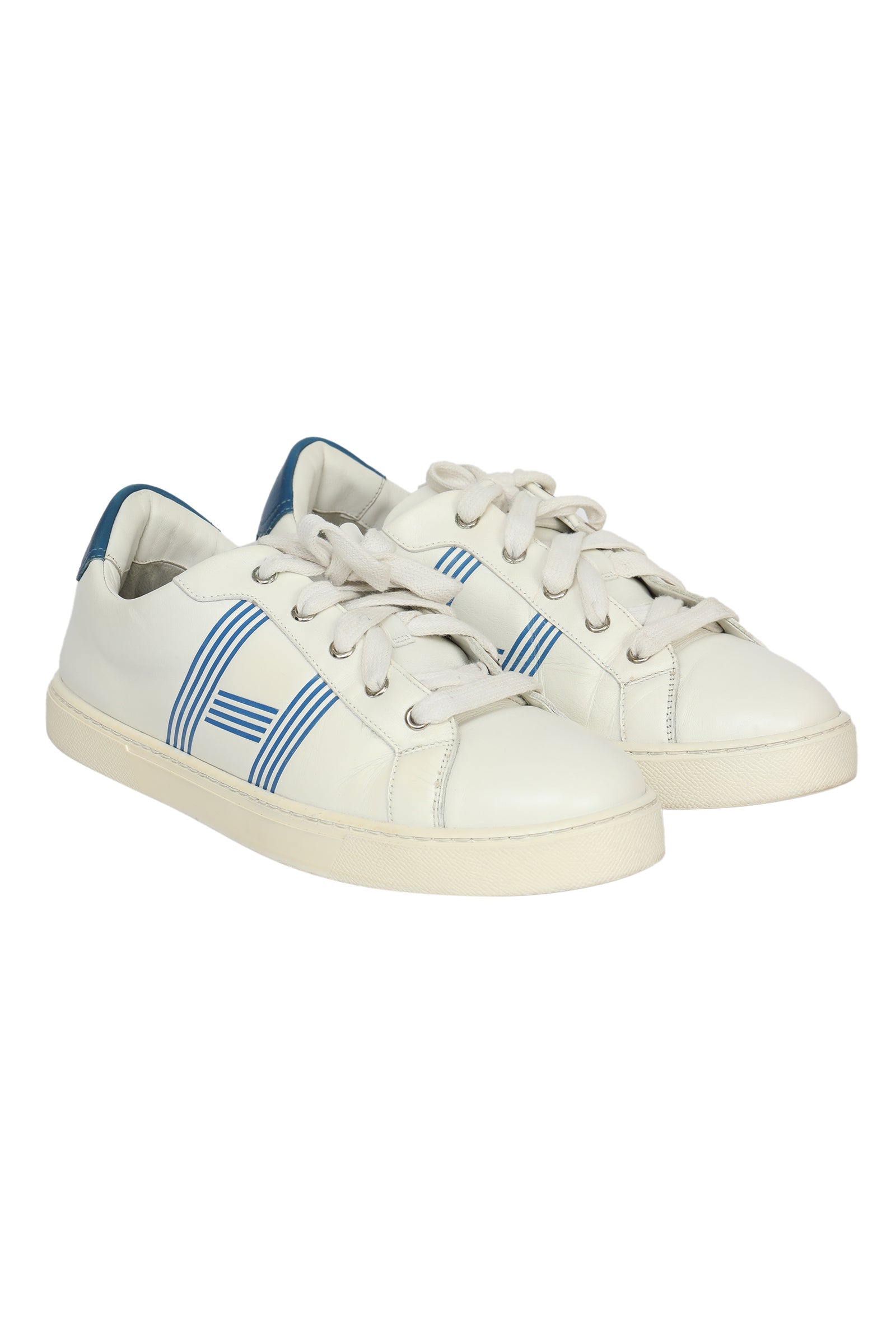 Hermes Advantage EU 41.5 White/Blue Sneakers