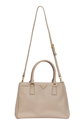 Prada Clay Grey Galleria Tote Bag
