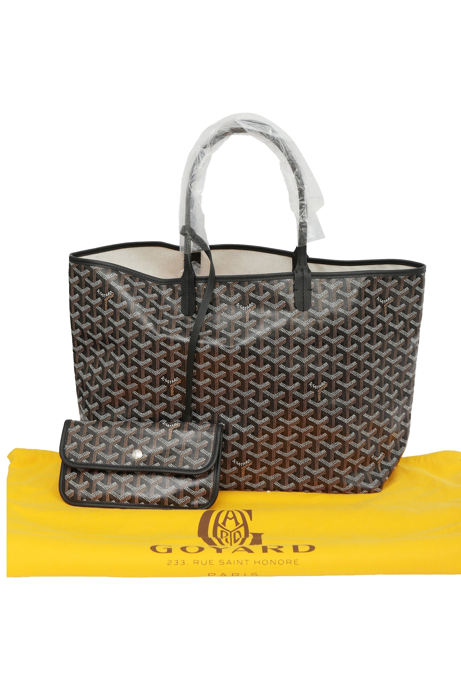 Goyard Black Saint Louis Pm Tote Bag