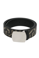 Gucci Gg 38 Inches/ 95 Cms Geometric Black Belt