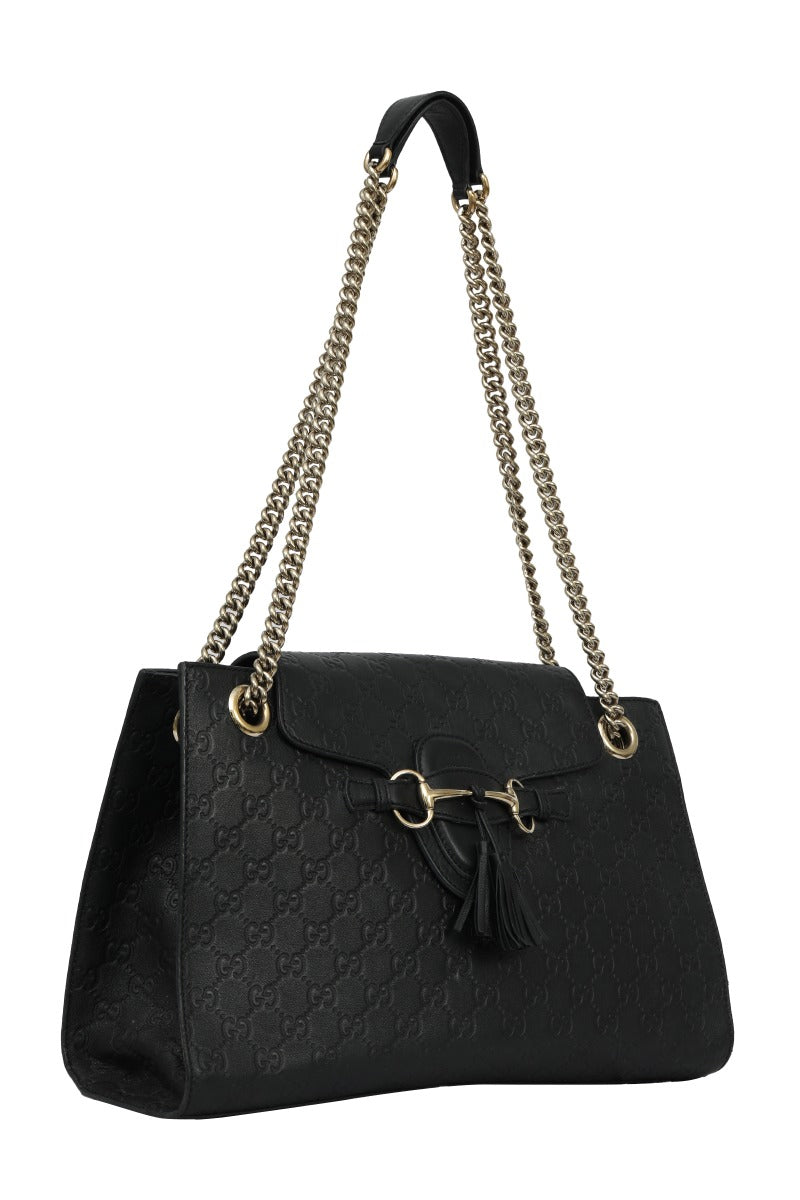 gucci-black-guccissima-emily-shoulder-bag
