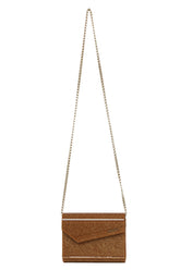 Jimmy Choo Golden Acryclic Candy Clutch