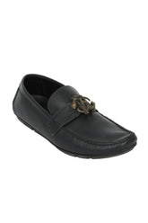 Roberto Cavalli EU 43 Logo Black Loafers