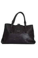 Bottega Veneta Nappa Intrecciato Large Roma Tote