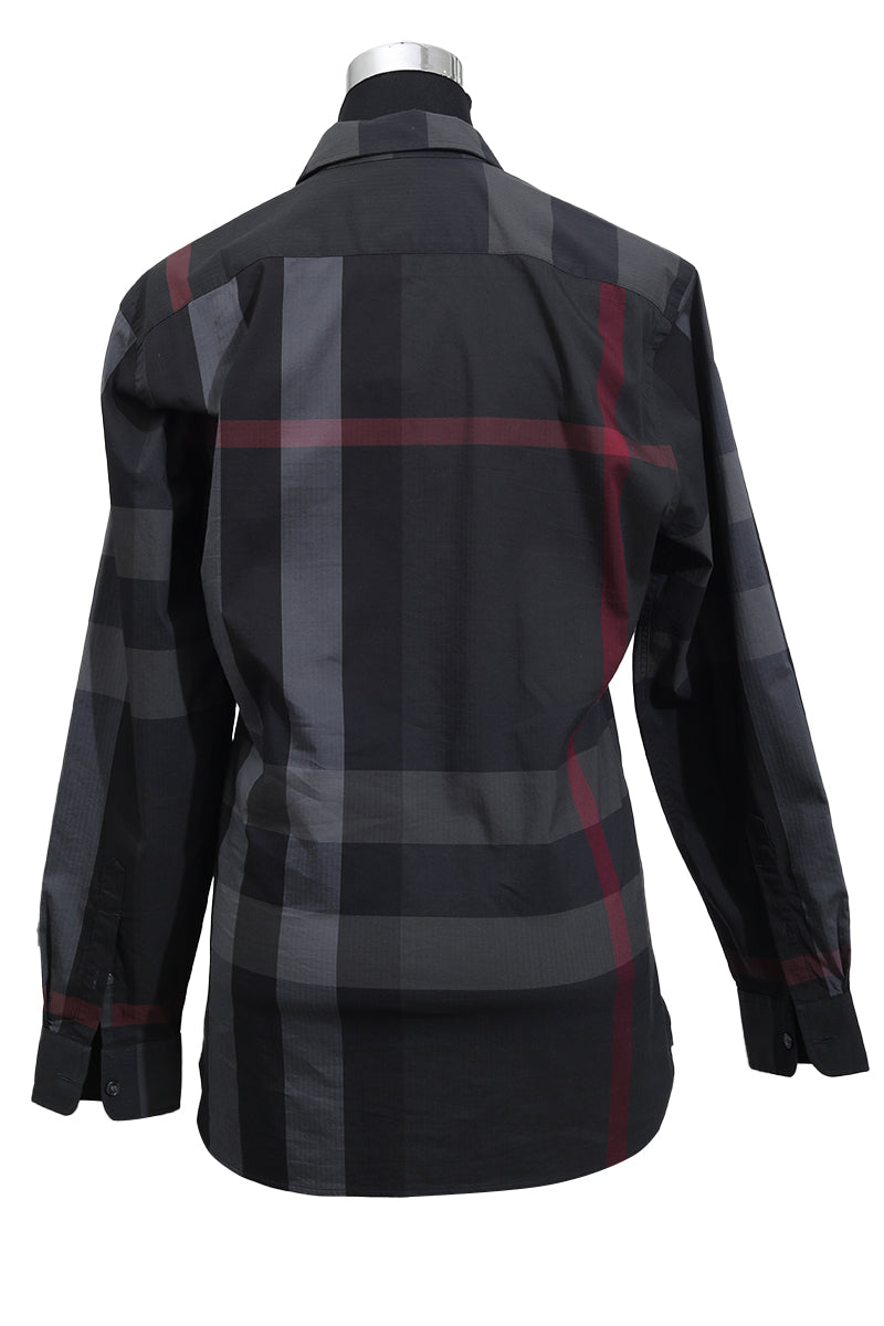 Burberry Brit Charcoal Grey Cotton Shirt