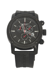 Burberry Sport Chronograph Black Dial 45 Mm Rubber Strap Watch