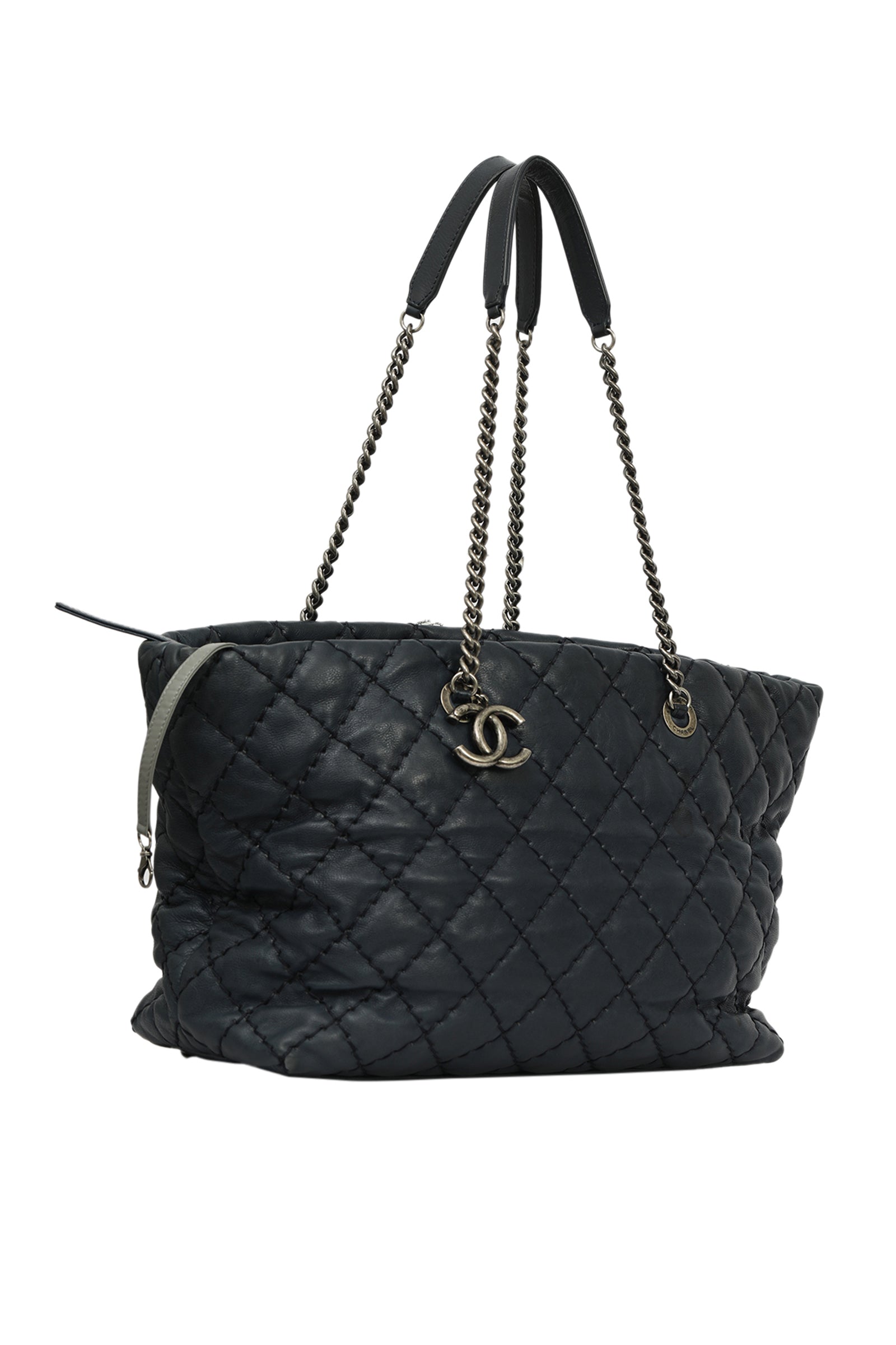 Chanel Coco Handle Quilted Tote Bag