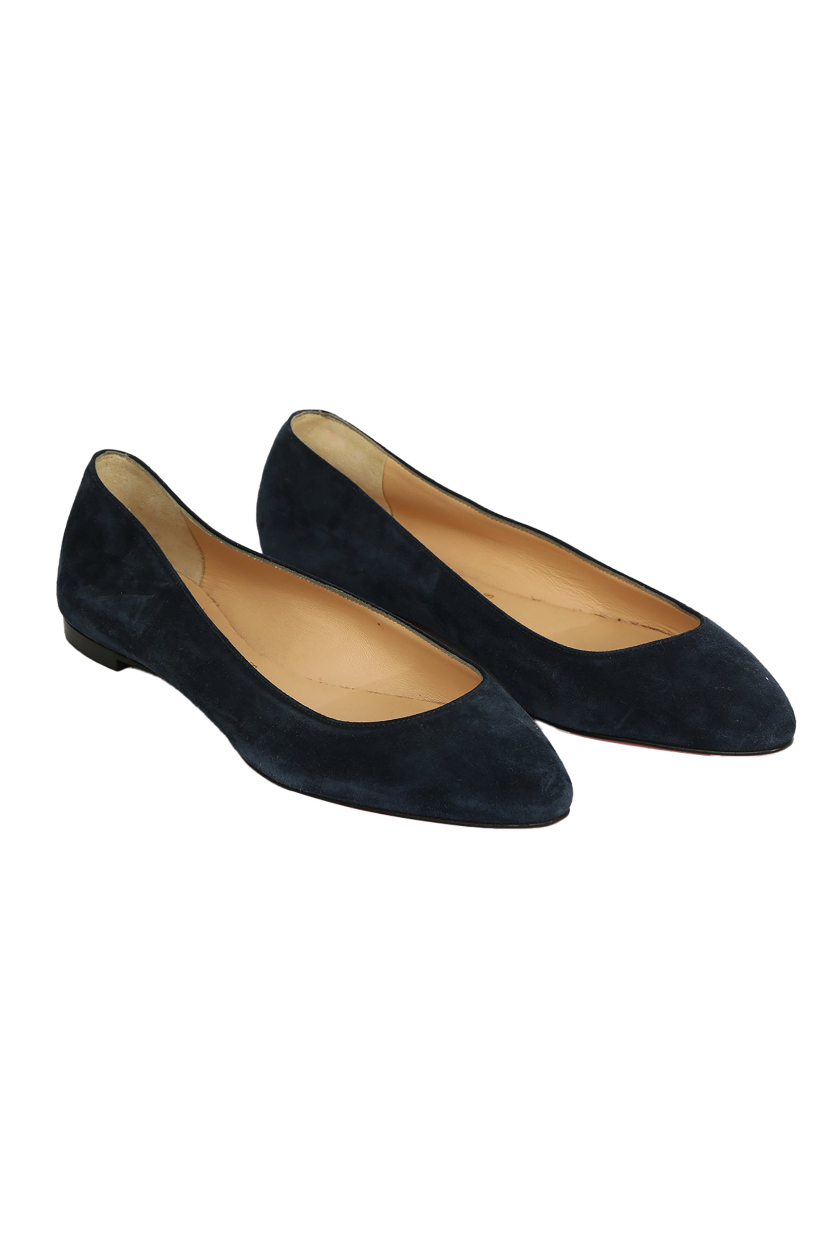 Christian Louboutin EU 36 Blue Suede Flats