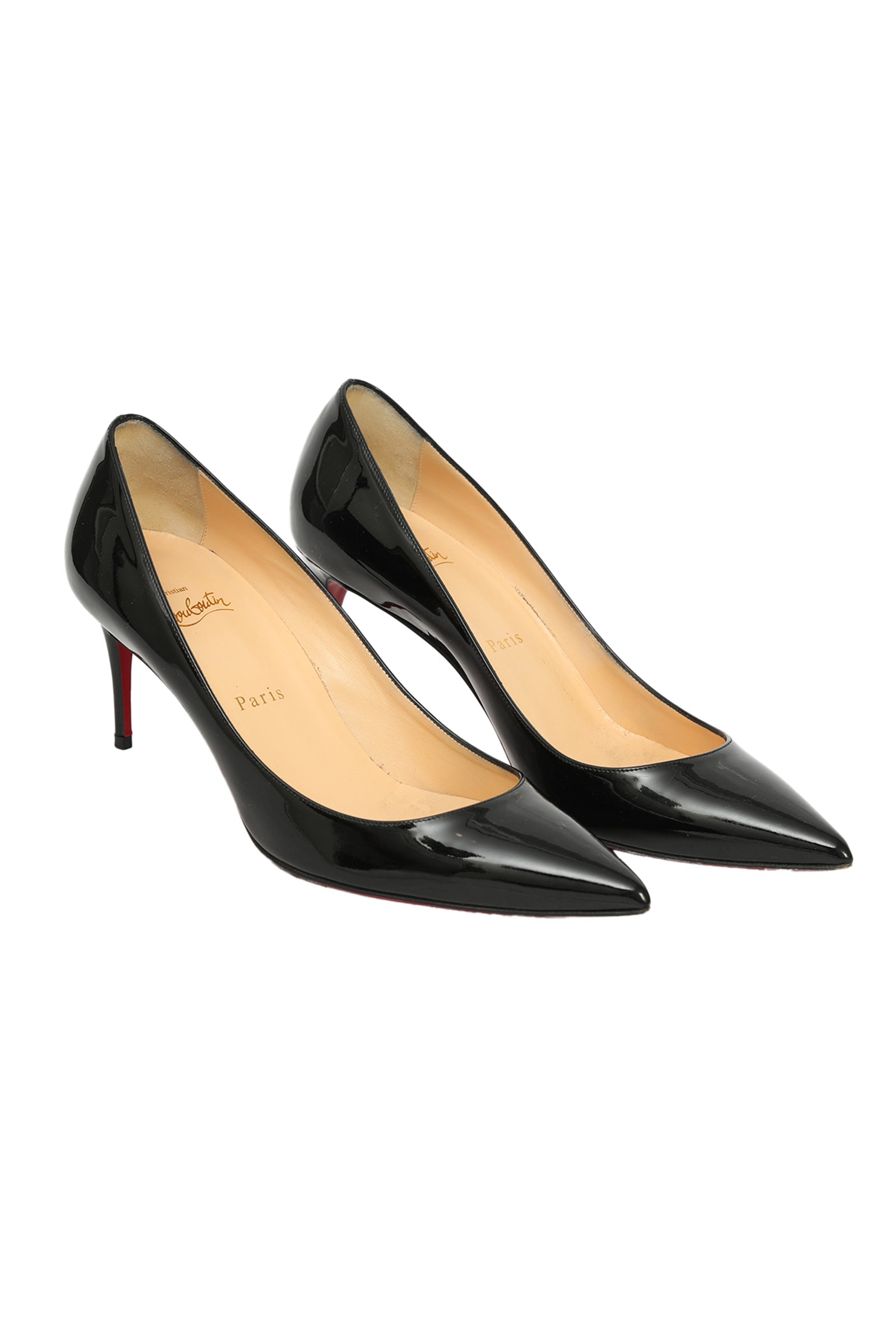 Christian Louboutin EU 39 Patent Peep Toe Heels