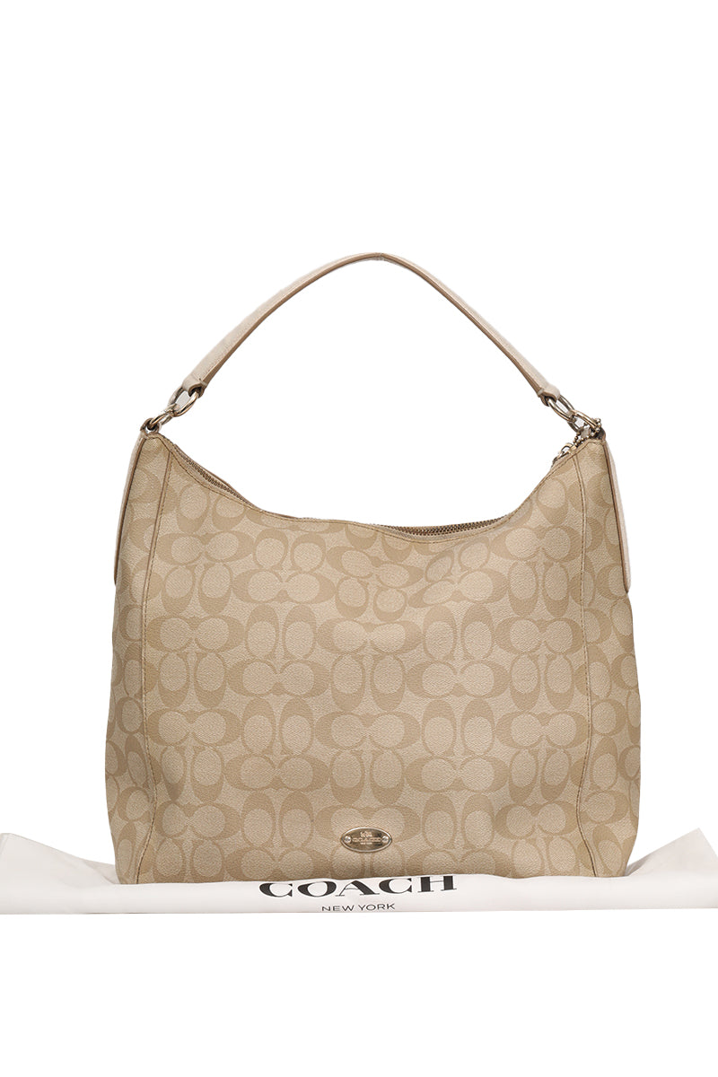 Coach Monogram Hobo Bag