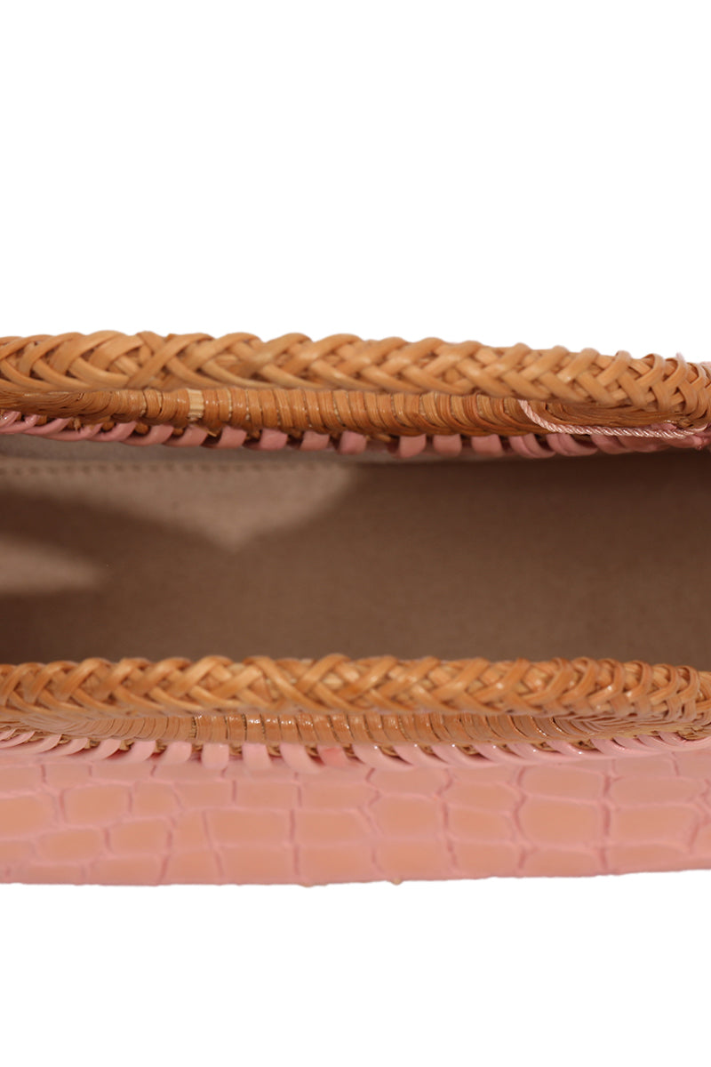 Cult Gaia Ark Mini Peach Handbag