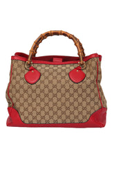 Gucci Gg Canvas Diana Handbag