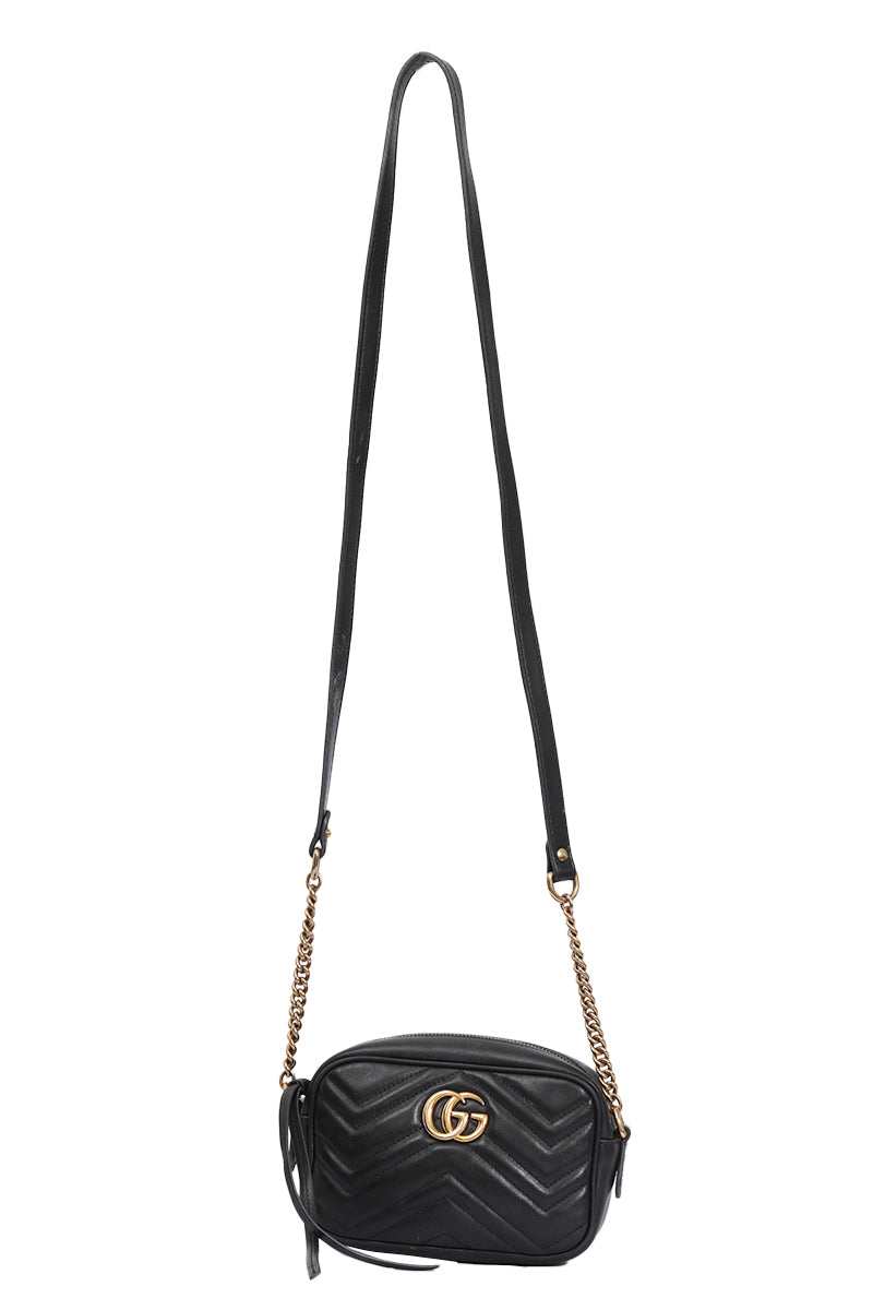 Gucci Gg Marmont Matelasse Mini Shoulder Bag