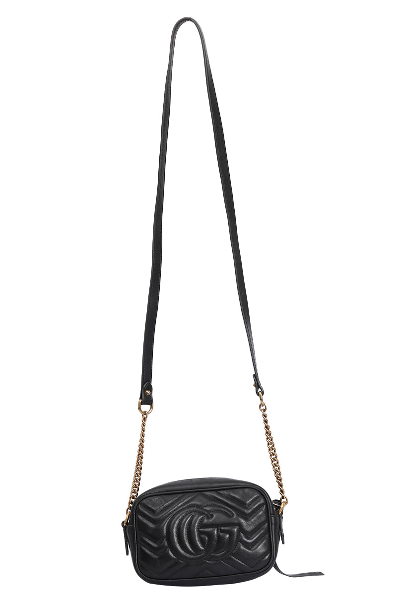 Gucci Gg Marmont Matelasse Mini Shoulder Bag