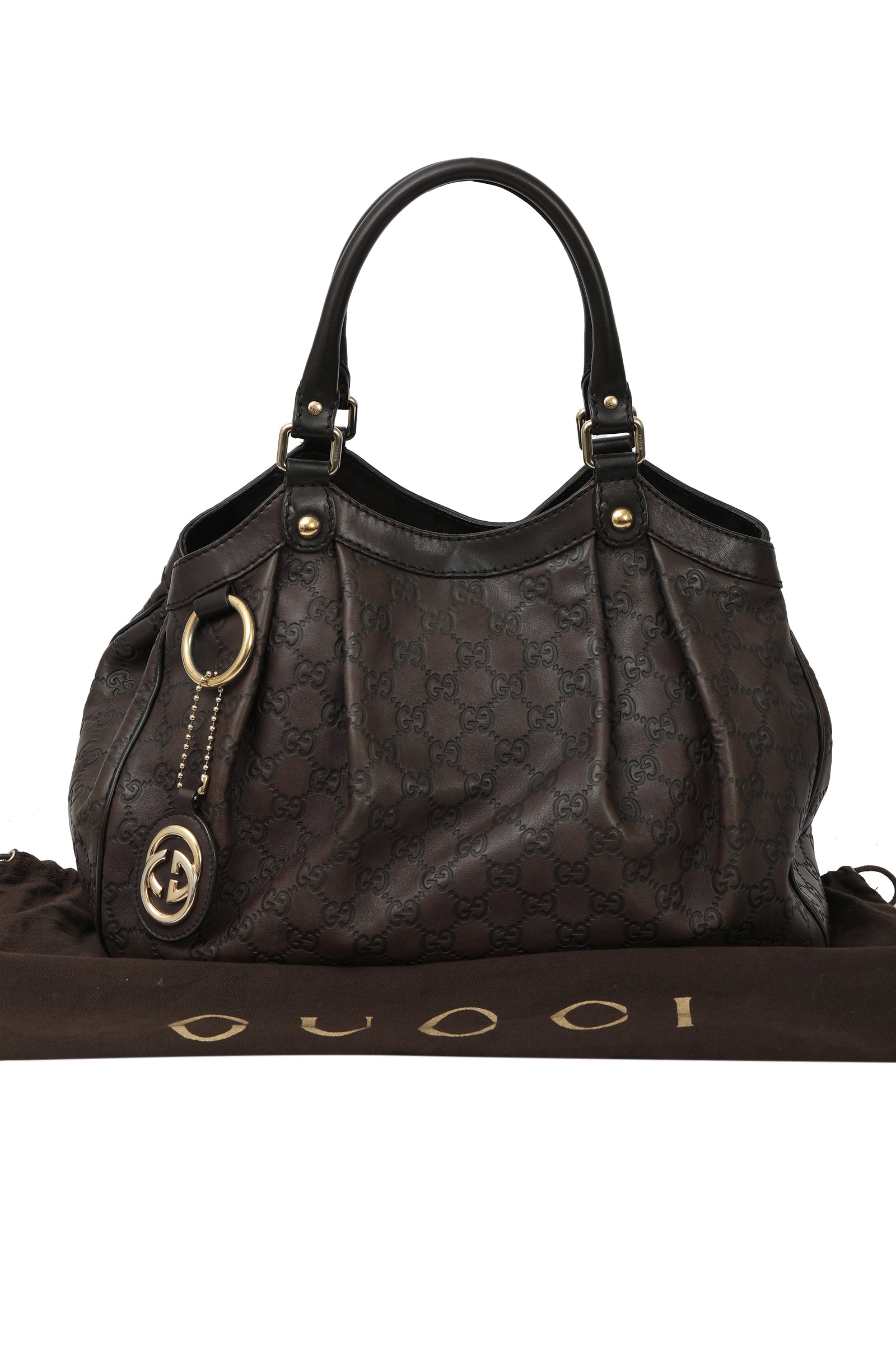 Gucci Gg Sukey Brown Bag