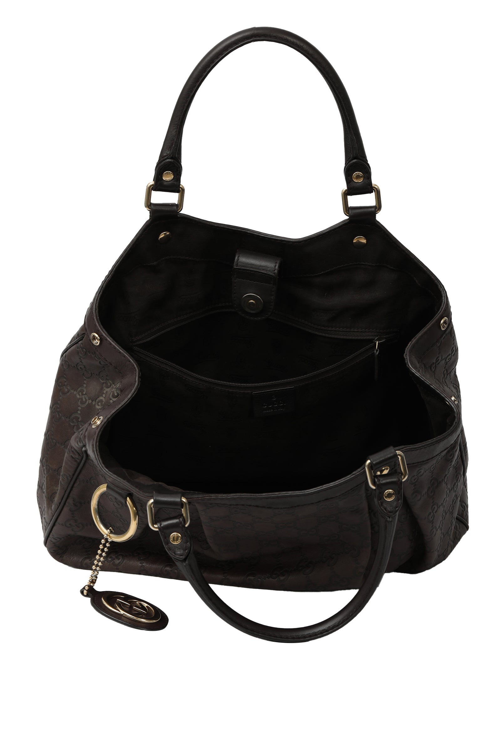 Gucci Gg Sukey Brown Bag