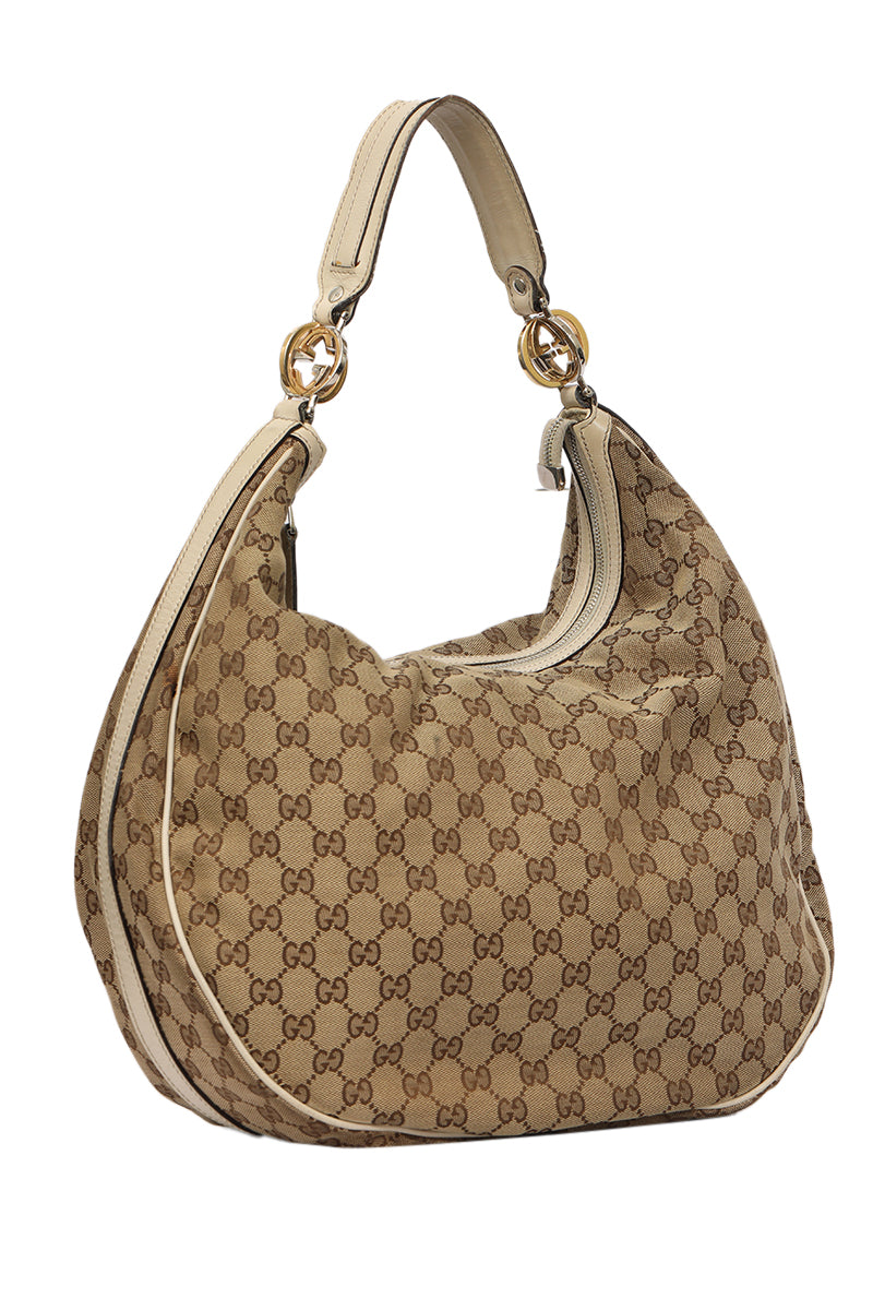 Gucci Guccissima Large Twins Hobo Bag