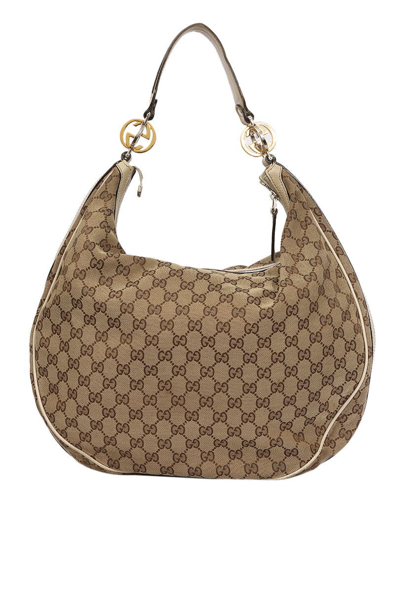 Gucci Guccissima Large Twins Hobo Bag