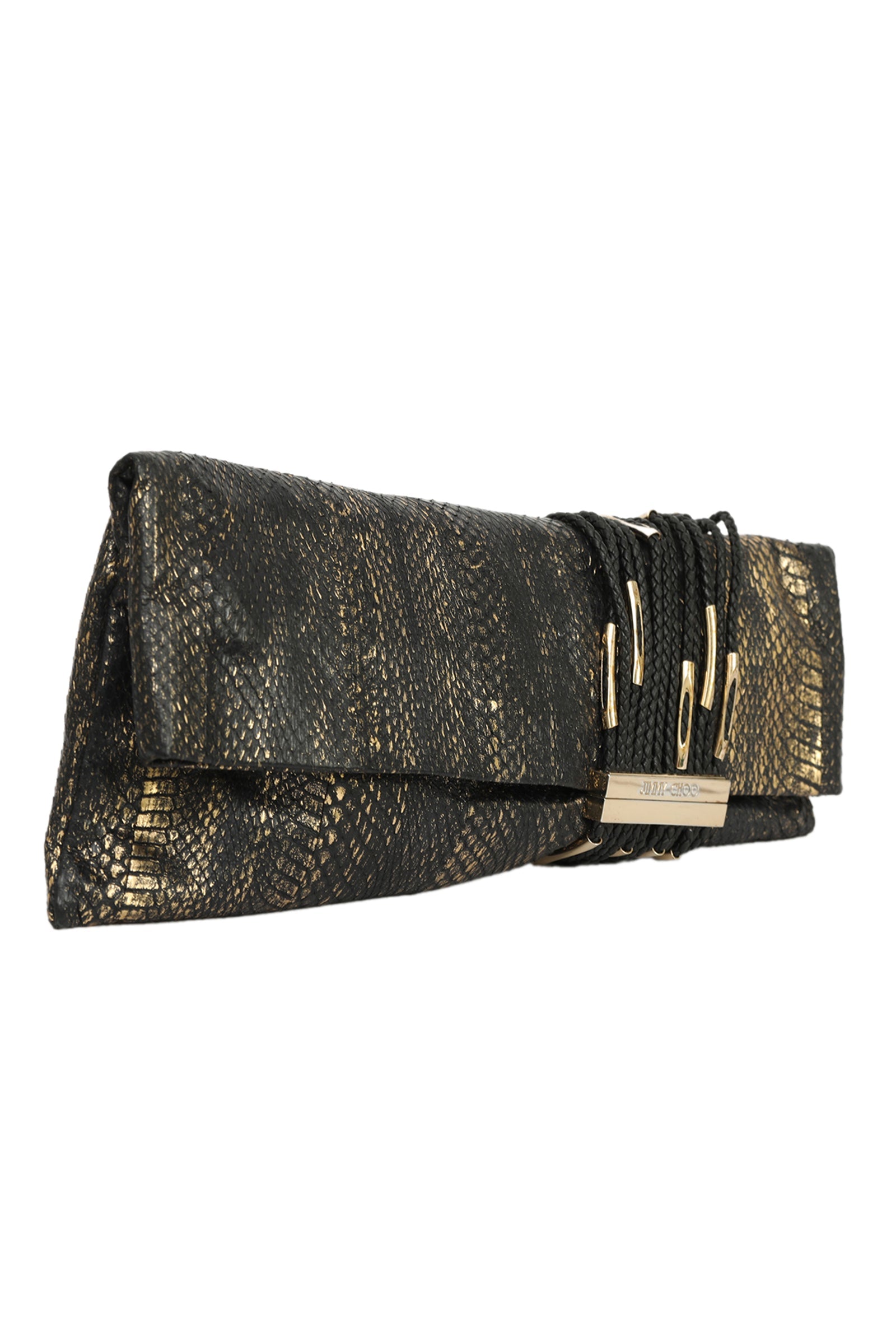 Jimmy Choo Chandra Elaphe Clutch