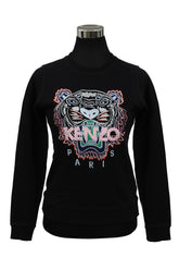 Kenzo Size Xs Tiger Embroidered Sweatshirt