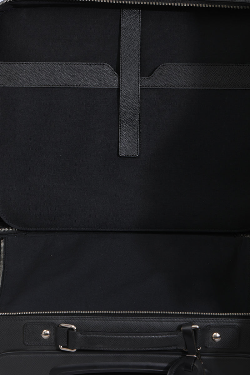 Louis Vuitton Black Taiga Leather Pilot Case