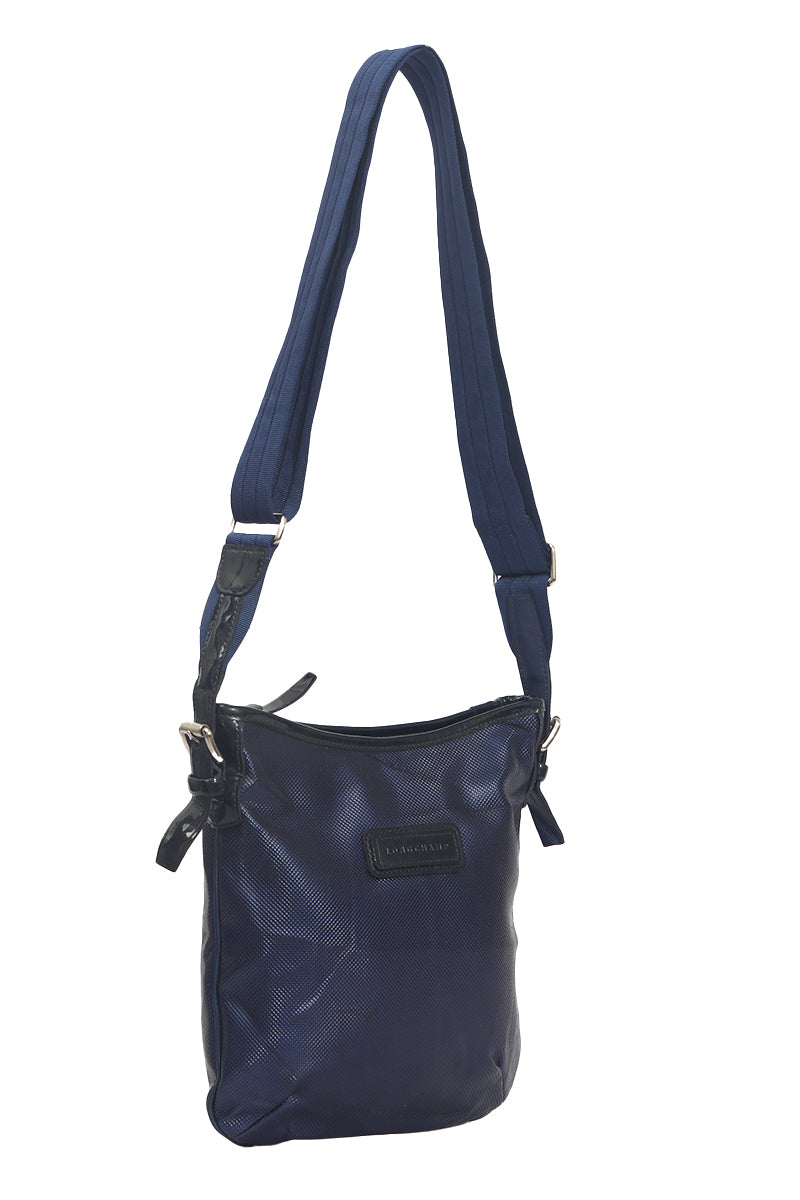 Longchamp Blue Sling Bag