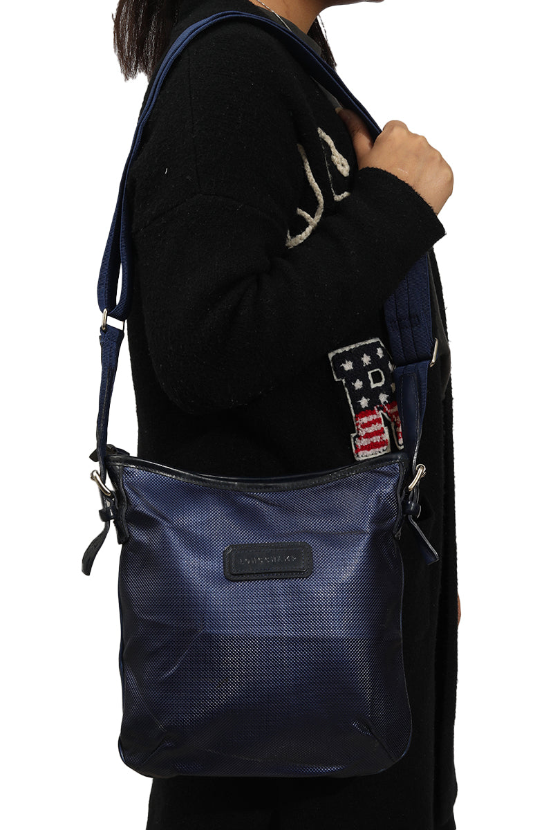 Longchamp Blue Sling Bag