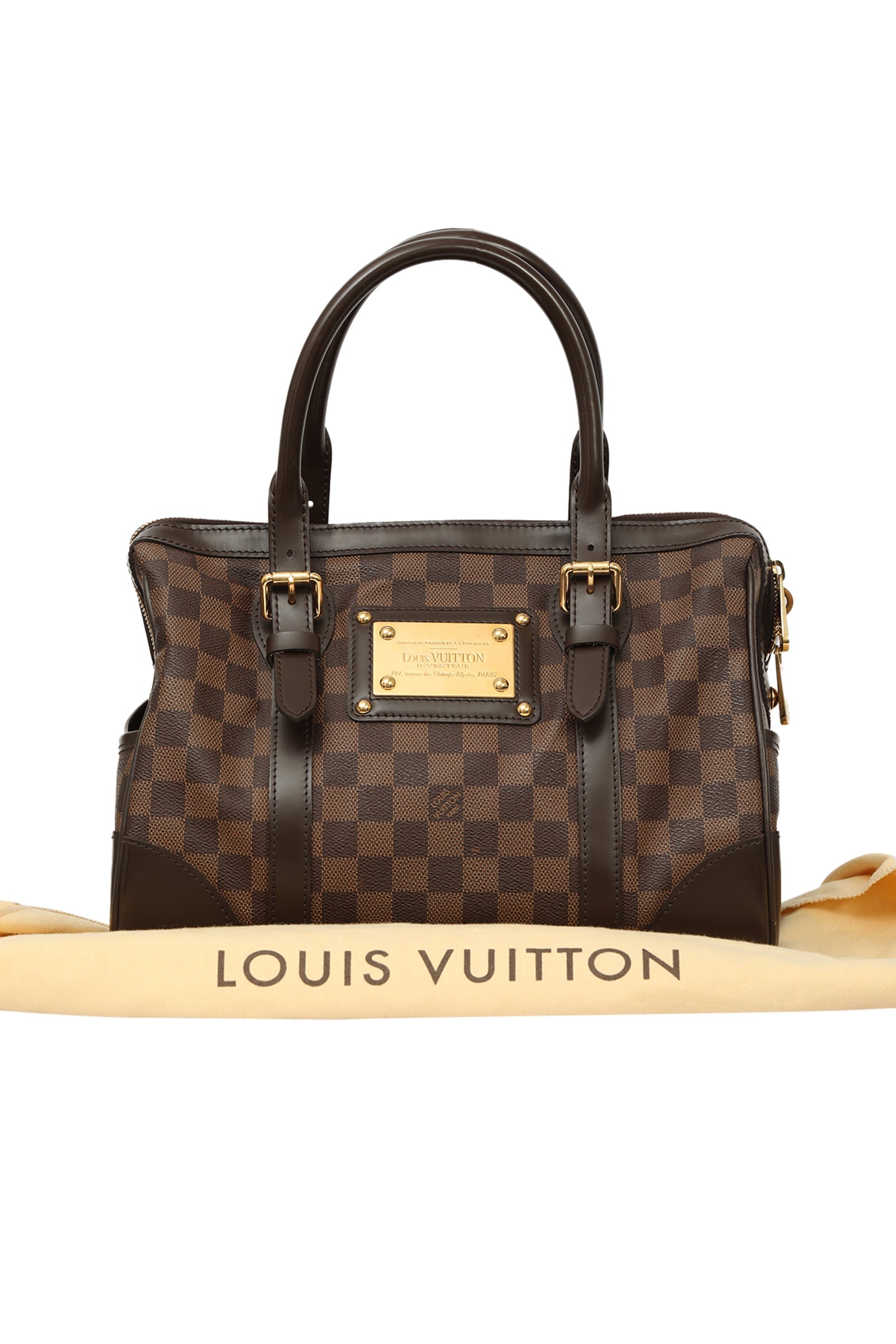Louis Vuitton Damier Ebene Canvas Berkeley Bag