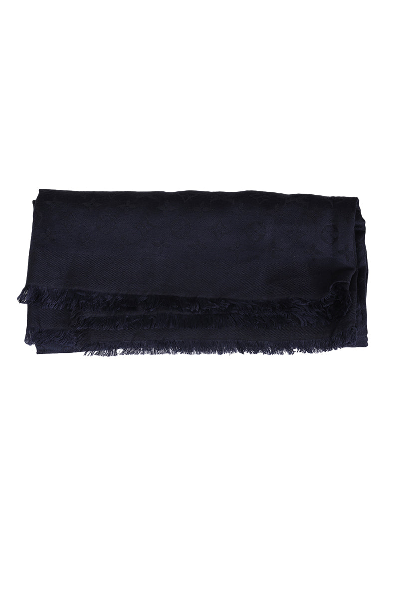 Louis Vuitton Monogram Blue Shawl