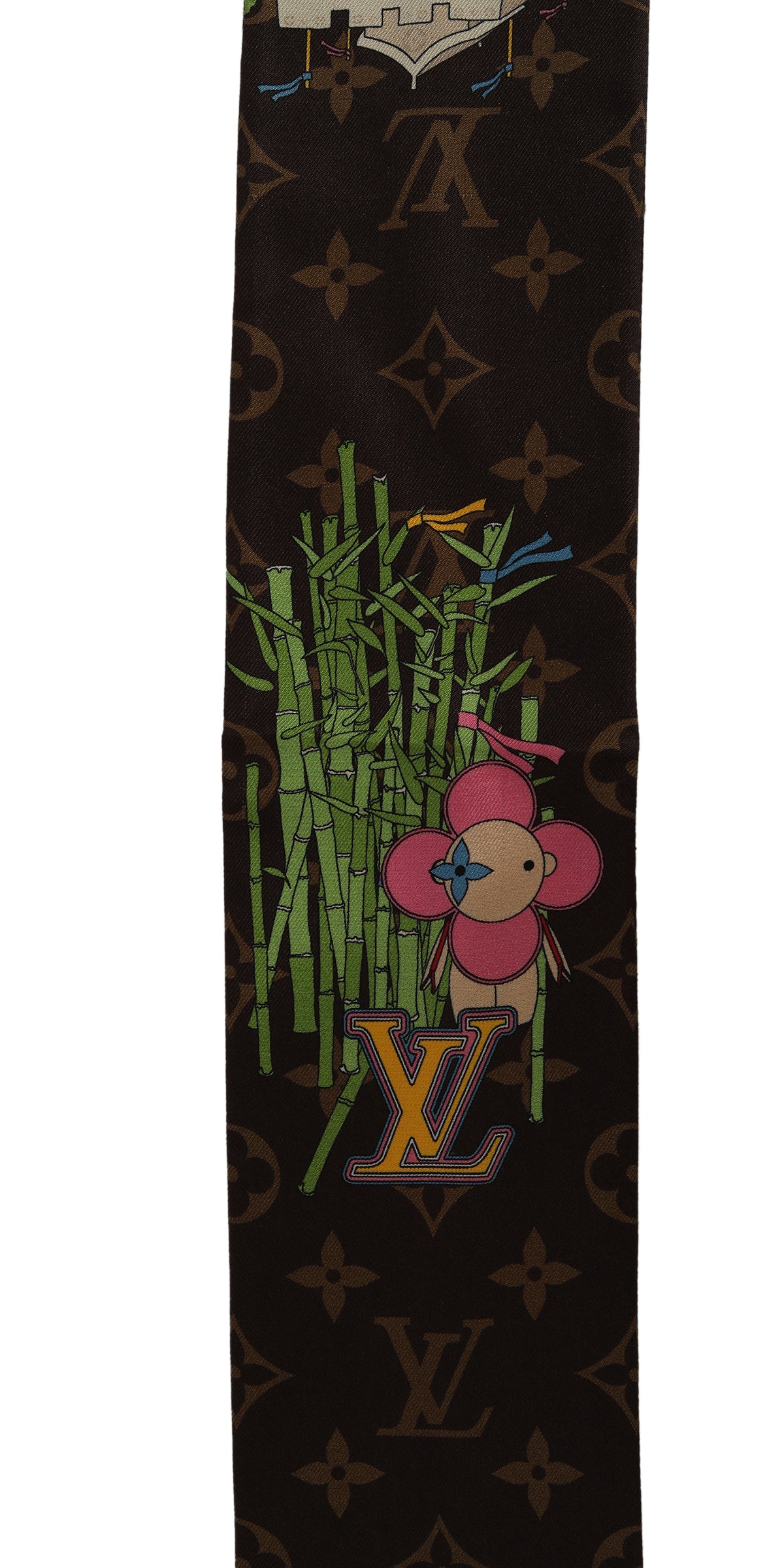 Louis Vuitton Xmas 2021 Panda Silk Bandeau