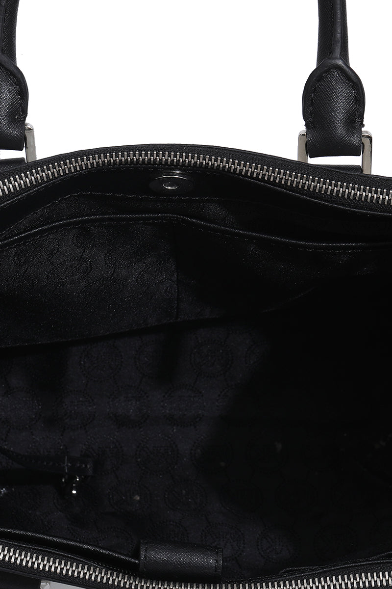 Michael Kors Saffino Leather Sutton Satchel Bag