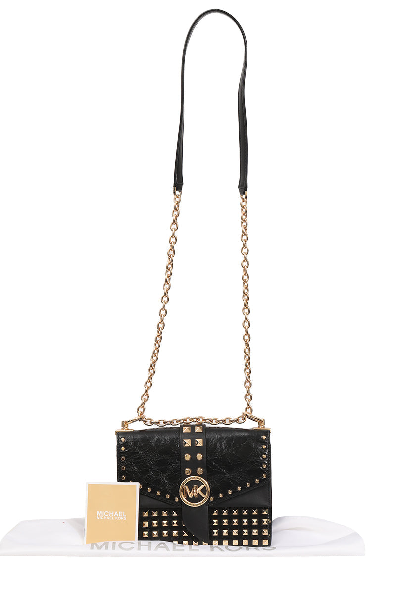 Michael Kors Greenwich Studded Sling Bag